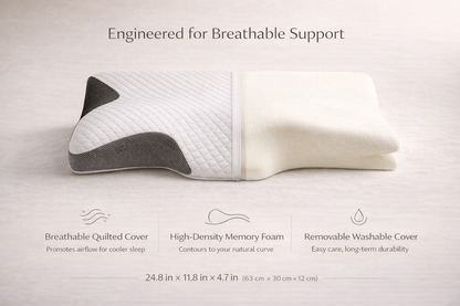PureAlign™ Cervical Memory Foam Pillow